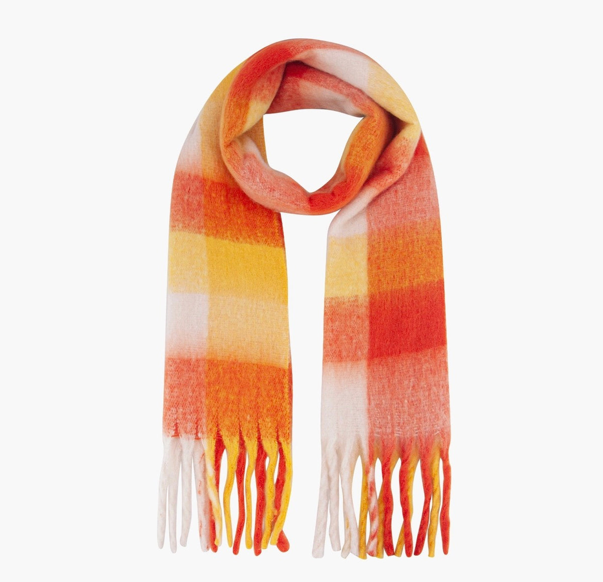 Allie Orange Scarf - Rogue Boutique UK