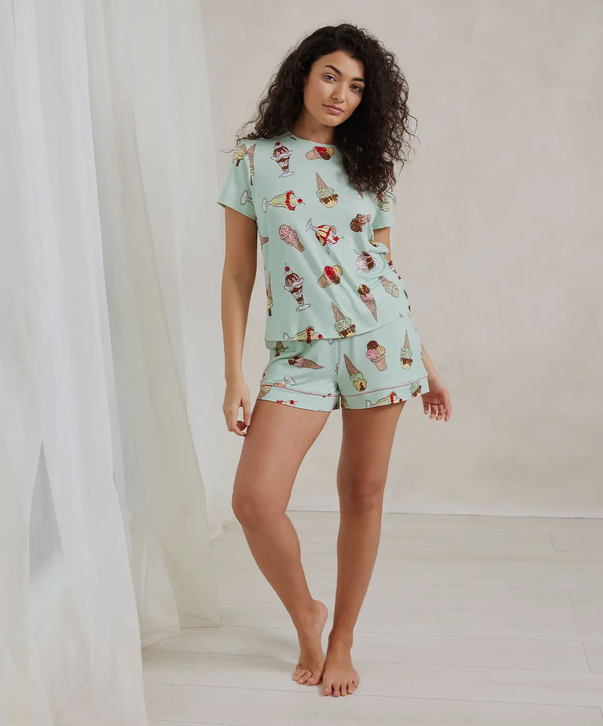 Ice Cream Short Pyjamas