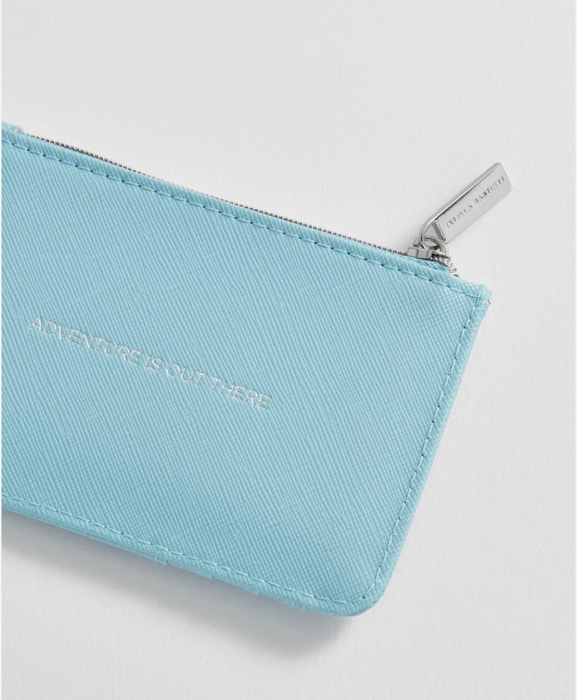 Blue "Adventure" Card Purse