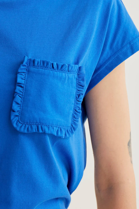 Polly T-Shirt Blue - Rogue Boutique UK