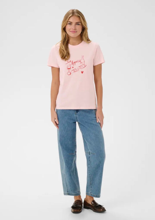 Pemillo T-Shirt Pink - Rogue Boutique UK