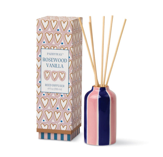 Paddywax A Dopo Hearts Ceramic Diffuser - Rosewood Vanilla - Rogue Boutique UK