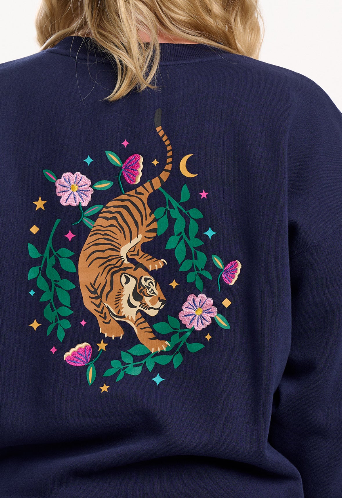 Eadie Midnight Tiger Sweater