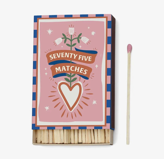 Paddywax A Dopo Boxed Matches "Hearts" - Rogue Boutique UK