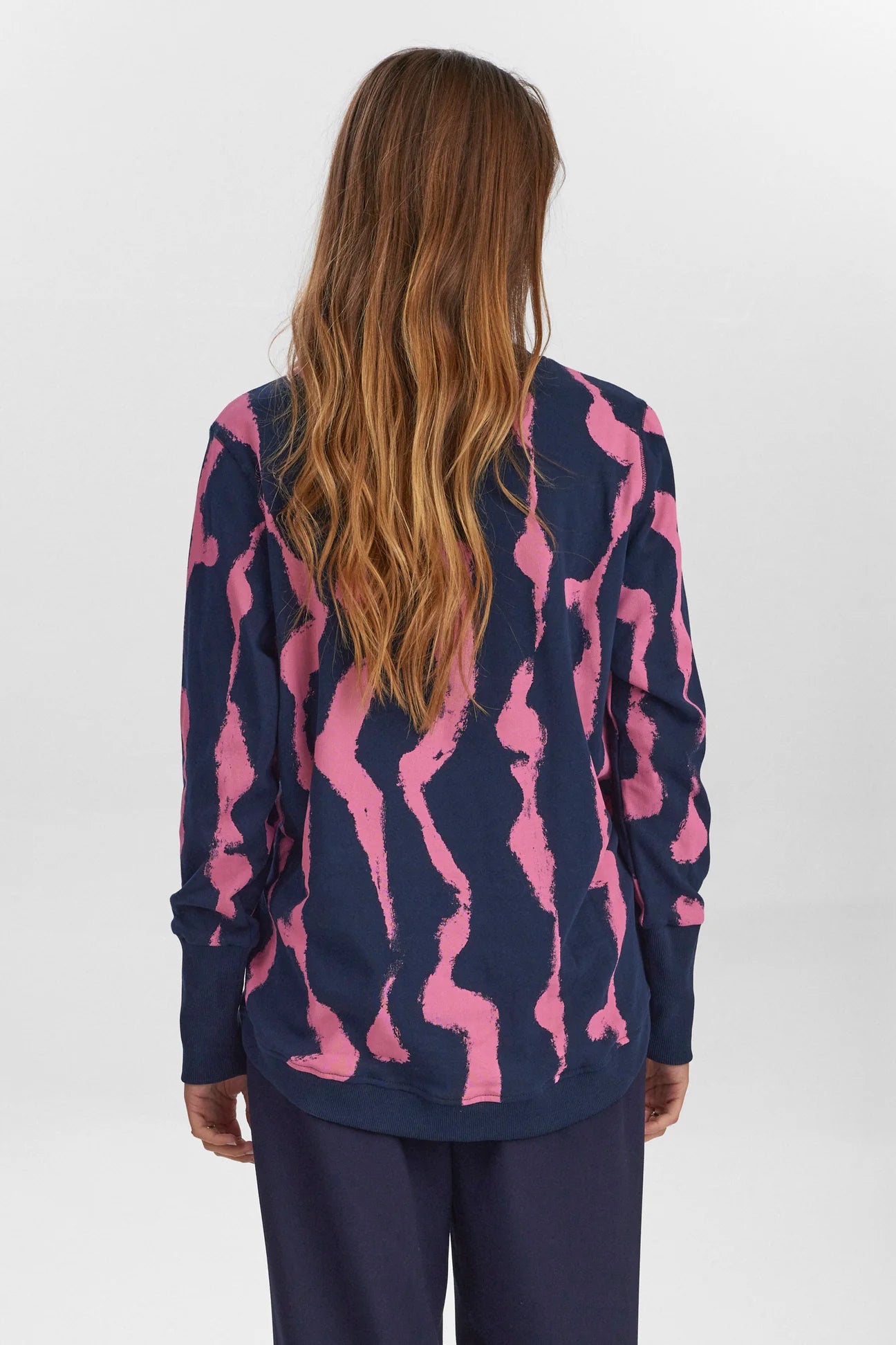 Nikola Brushstroke Pink