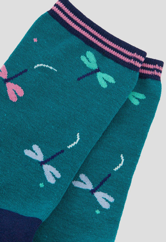 Dragonfly Bamboo Socks