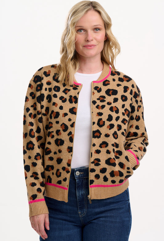 Solana Leopard Bomber