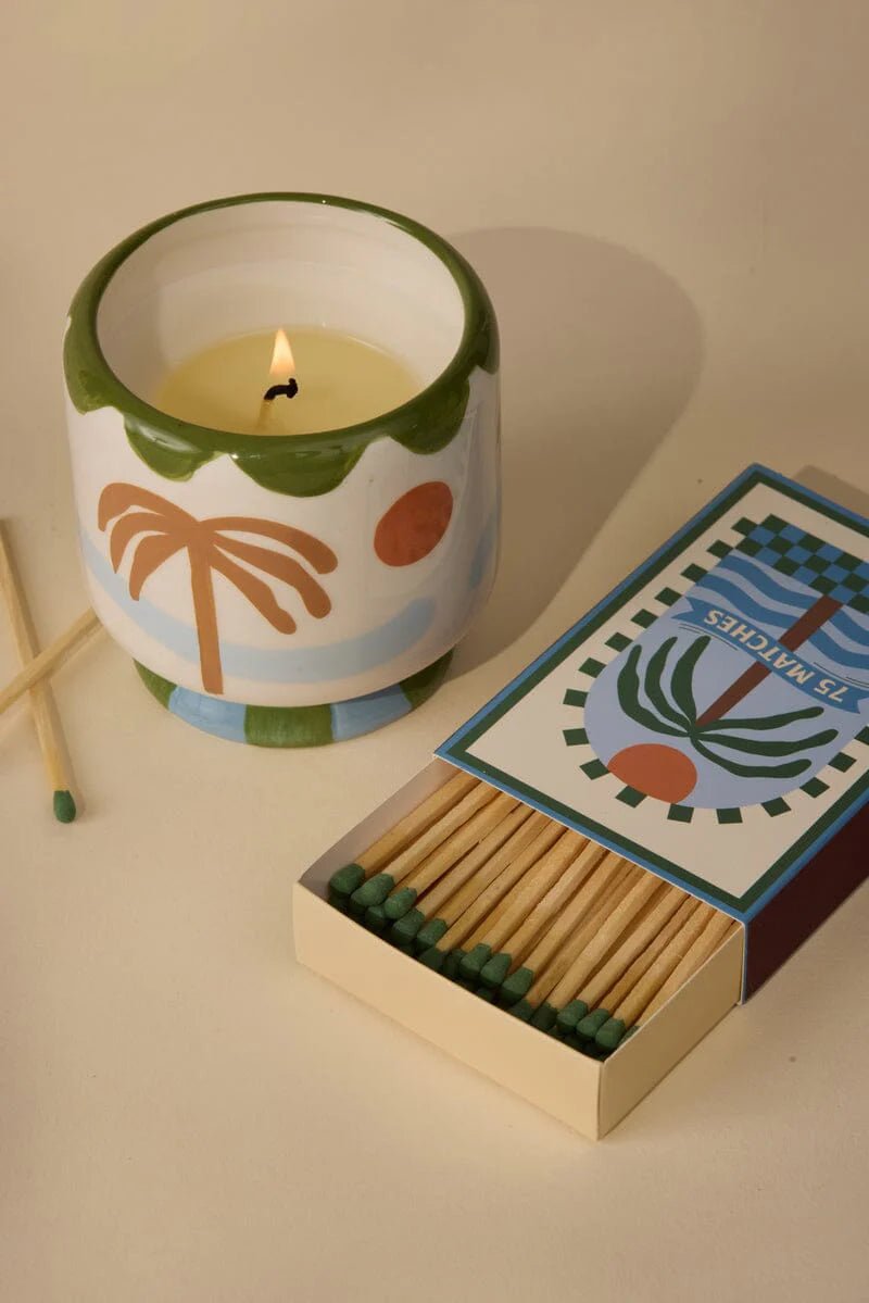 Palm Tree Summer Candle