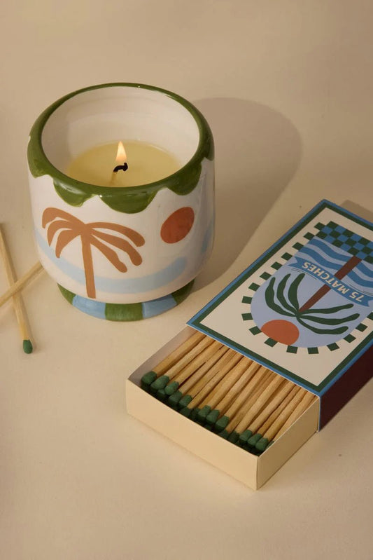 Palm Tree Summer Candle