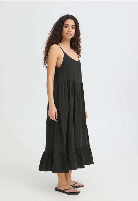Foxa Midi Dress Black