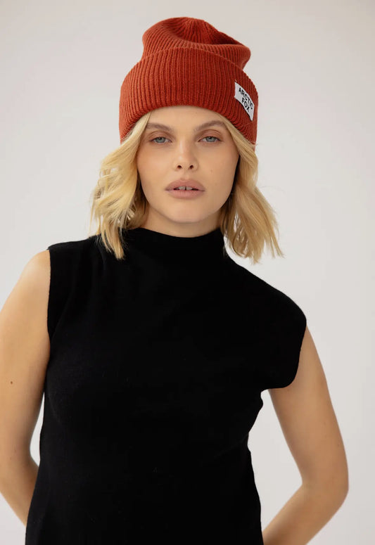 Recycled Bottle Beanie Red