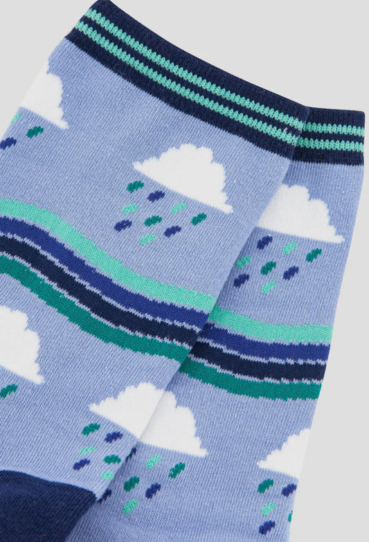 Rain Cloud Bamboo Socks