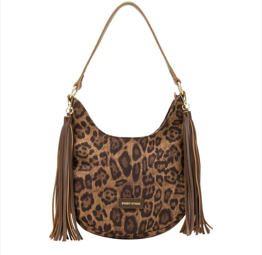 Every Other Medium Scoop Bag Leopard - Rogue Boutique UK