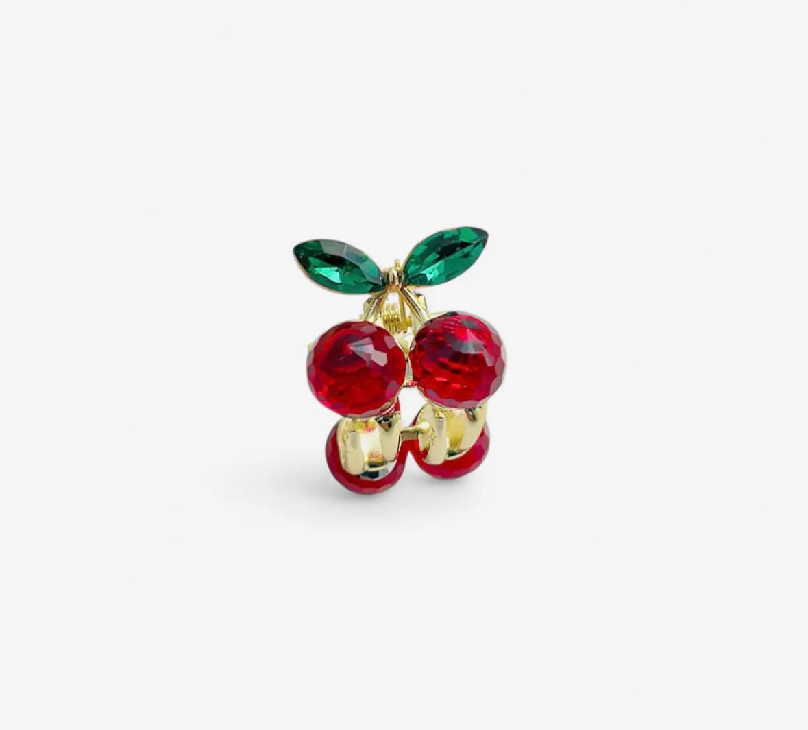 Mini Cherry Hair Claw - Rogue Boutique UK