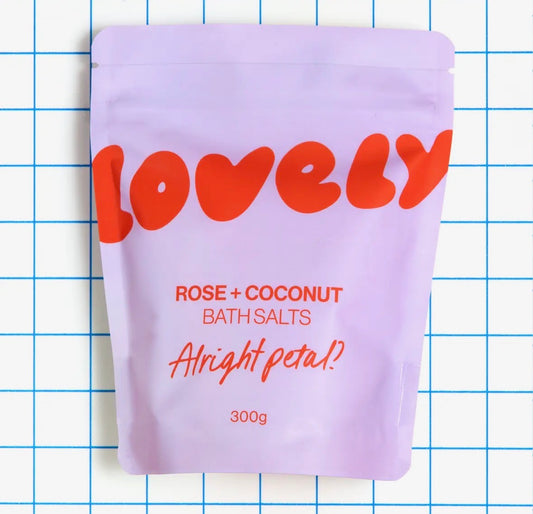 Bath Salts - Rose + Coconut - Rogue Boutique UK