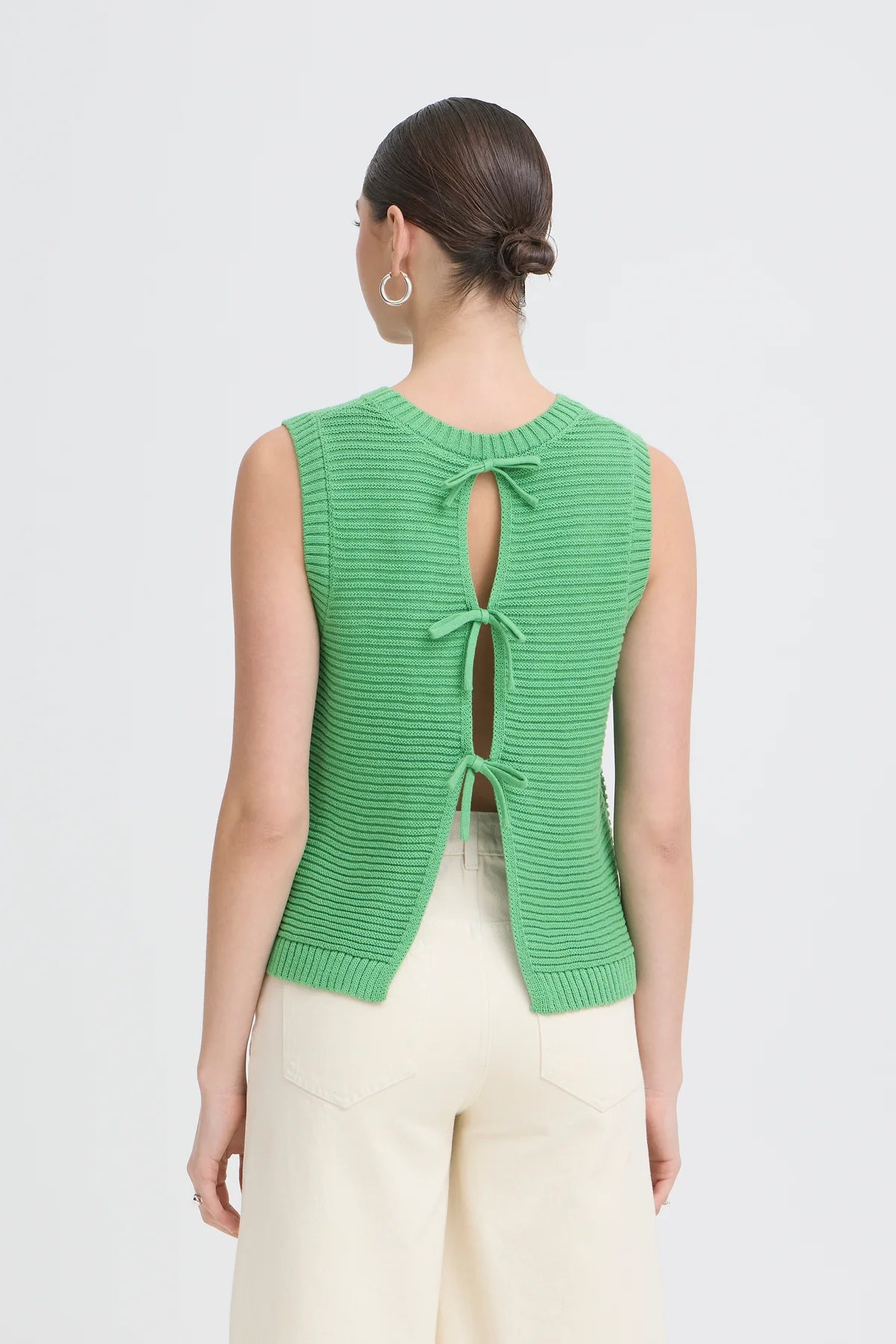 Dotties Top Green