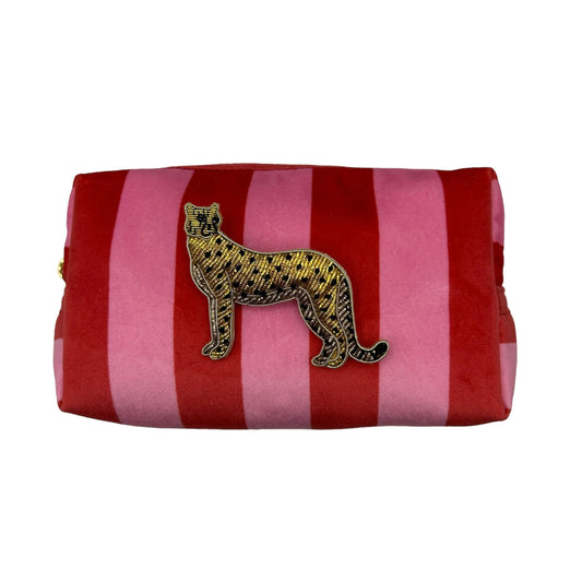 Cheetah Make Up Bag Small