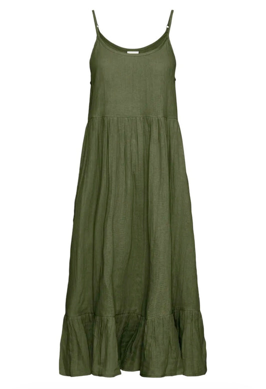 Foxa Midi dress Khaki