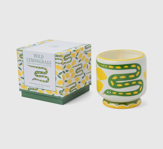 Snake Wild Lemongrass Candle