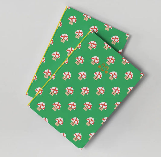 Mushroom Notebook - Rogue Boutique UK