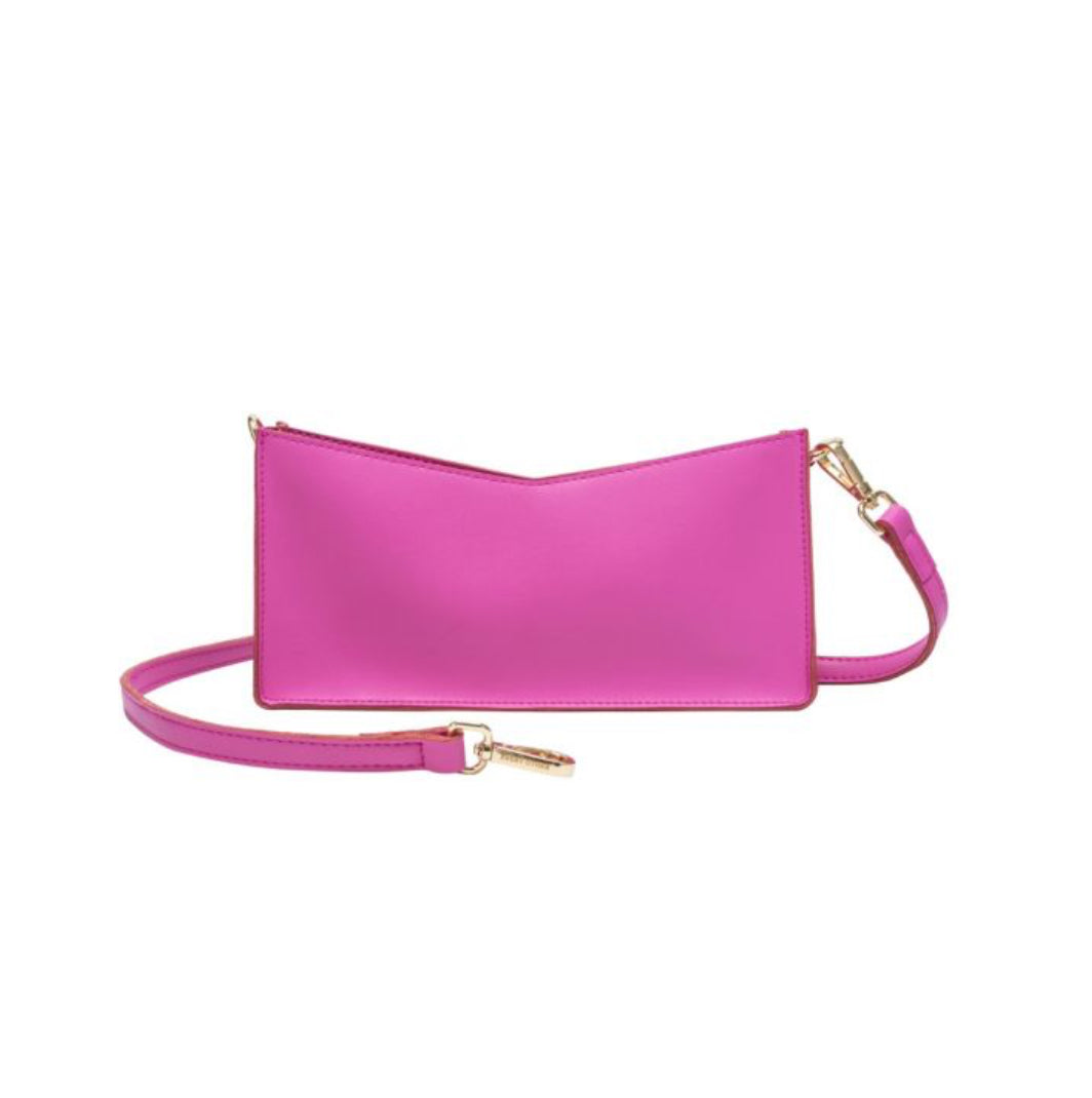 Every Other Baguette bag pink