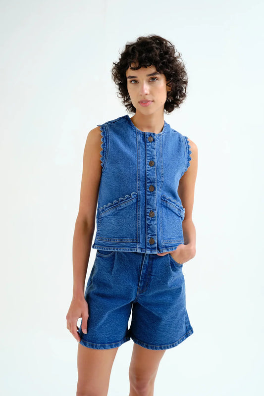 Lennox Denim Vest