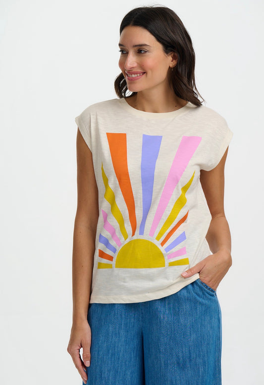 Chrissy Rainbow Rays Tank - Rogue Boutique UK