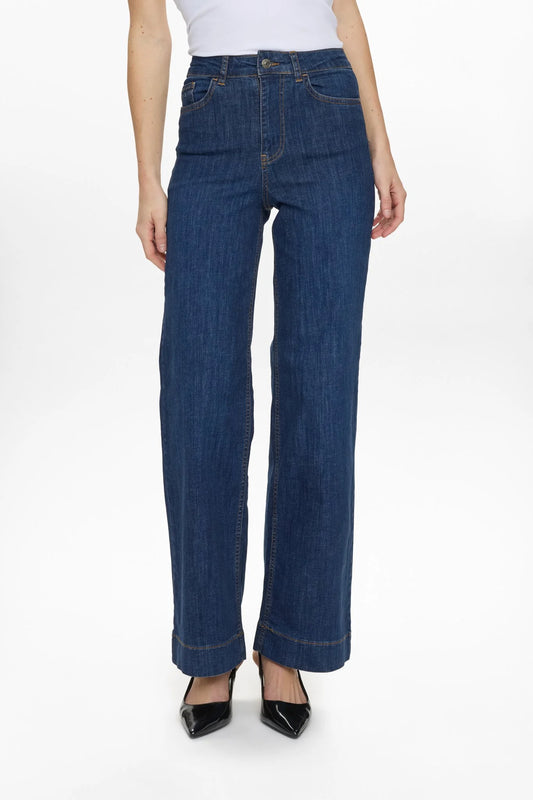 Paris Long Jeans Dark Blue