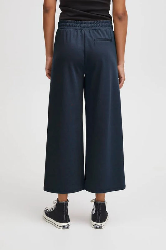 Kate cropped Pants Navy - Rogue Boutique UK