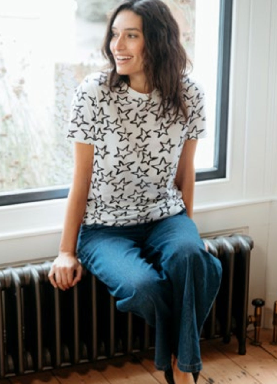 Maggie Doodle Stars T-Shirt