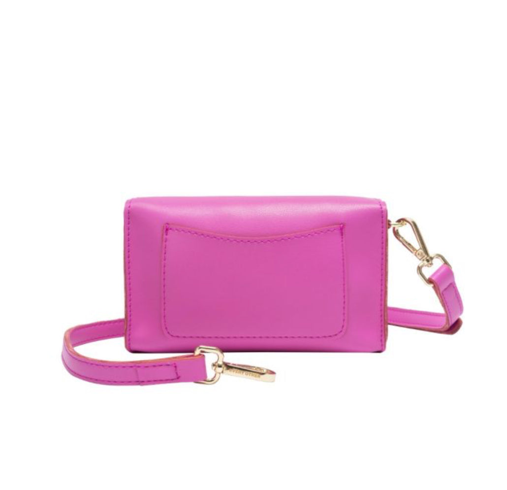 Every Other Flap Bag Pink