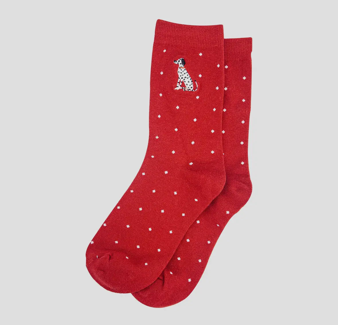 Dalmatian Spot Bamboo Socks
