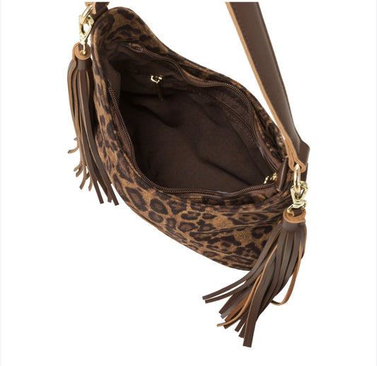 Every Other Medium Scoop Bag Leopard - Rogue Boutique UK