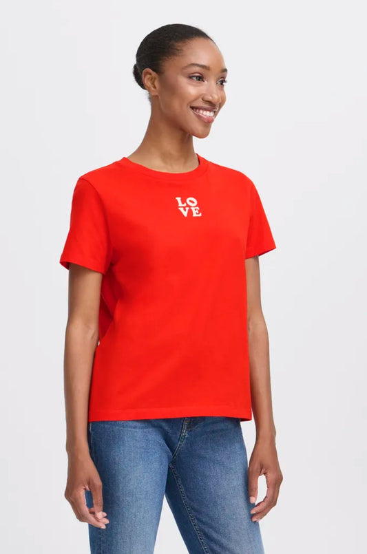 Camino Tee Red