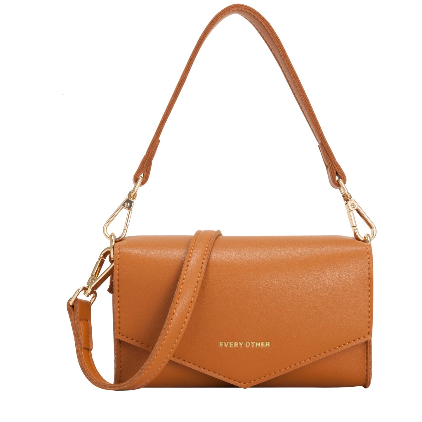 Every Other Flap Over Bag Tan