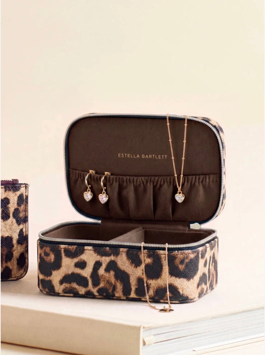 Leopard Print Mini Jewellery Box - Rogue Boutique UK