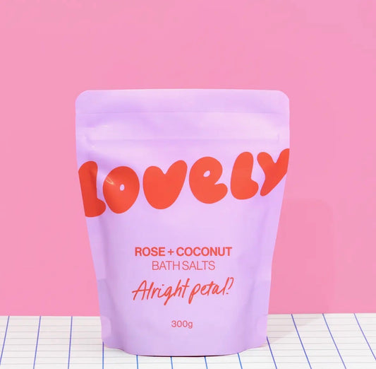 Bath Salts - Rose + Coconut - Rogue Boutique UK