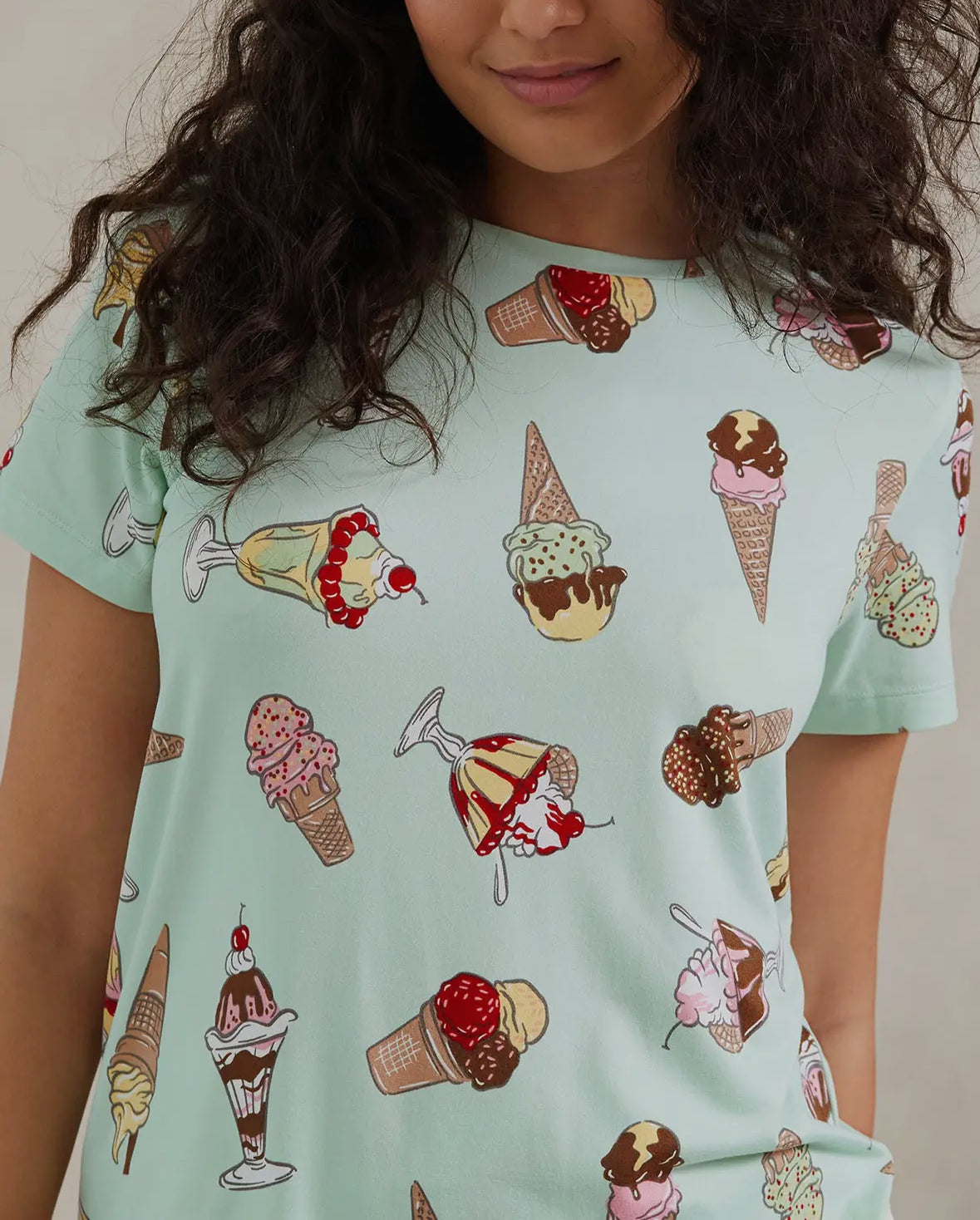 Ice Cream Short Pyjamas