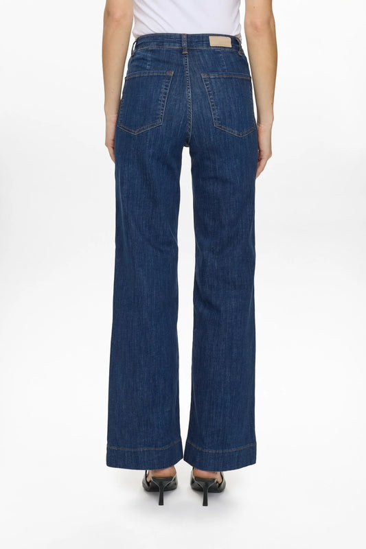 Paris Long Jeans Dark Blue