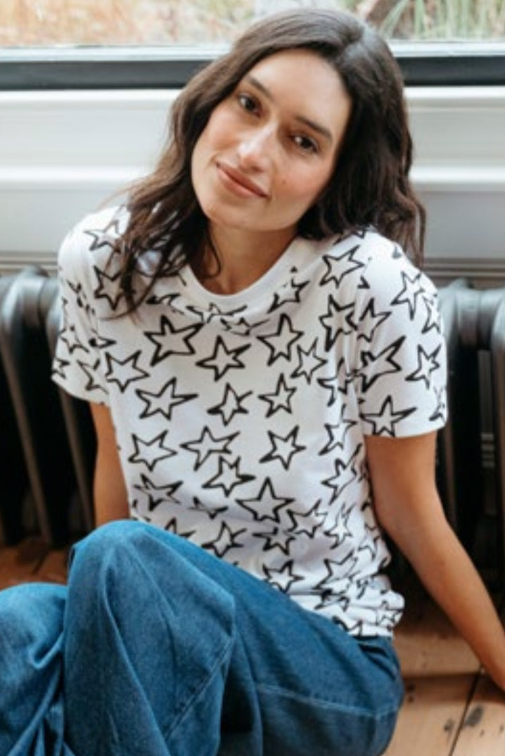 Maggie Doodle Stars T-Shirt