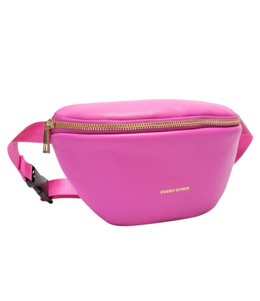 Every Other Zip Bum Bag Pink