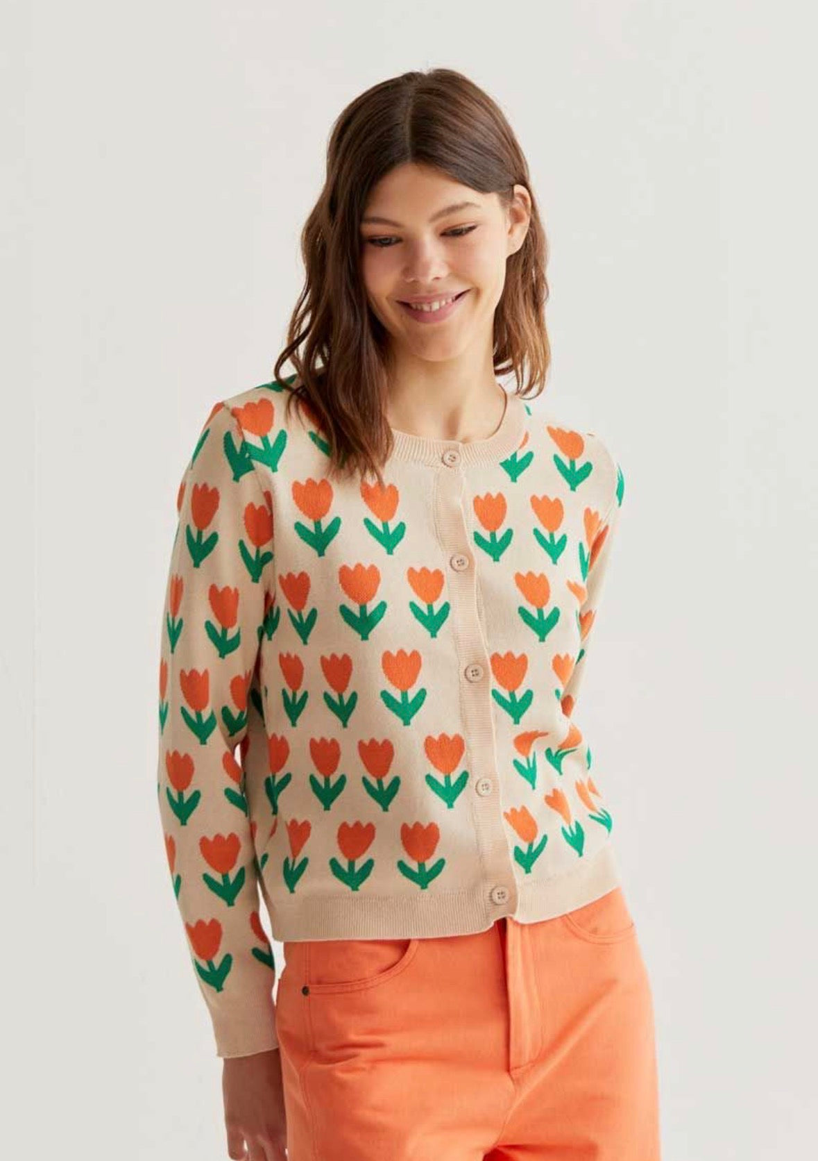 Celia Tulip Cardigan