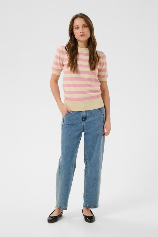Mila Striped Pink