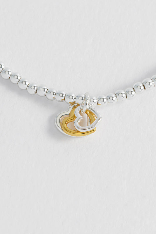 Mixed Triple Heart Bracelet