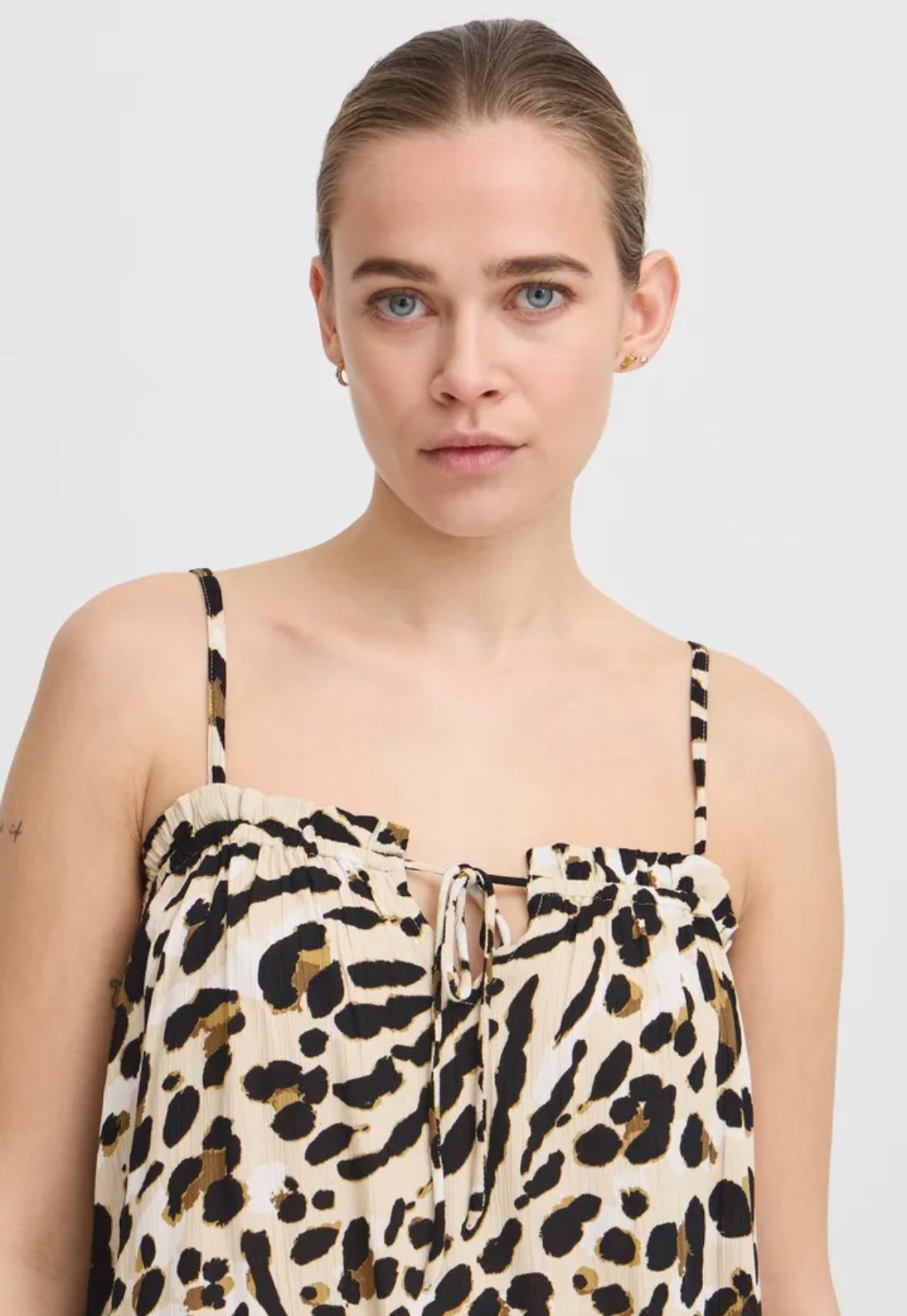 Marrakech Strappy Leopard Top