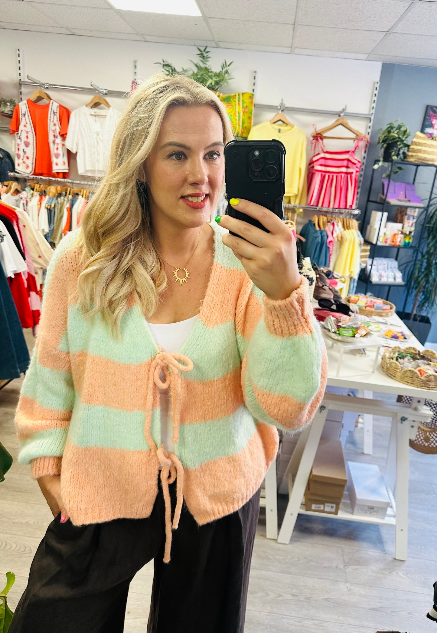 Nikki Mint/ Orange