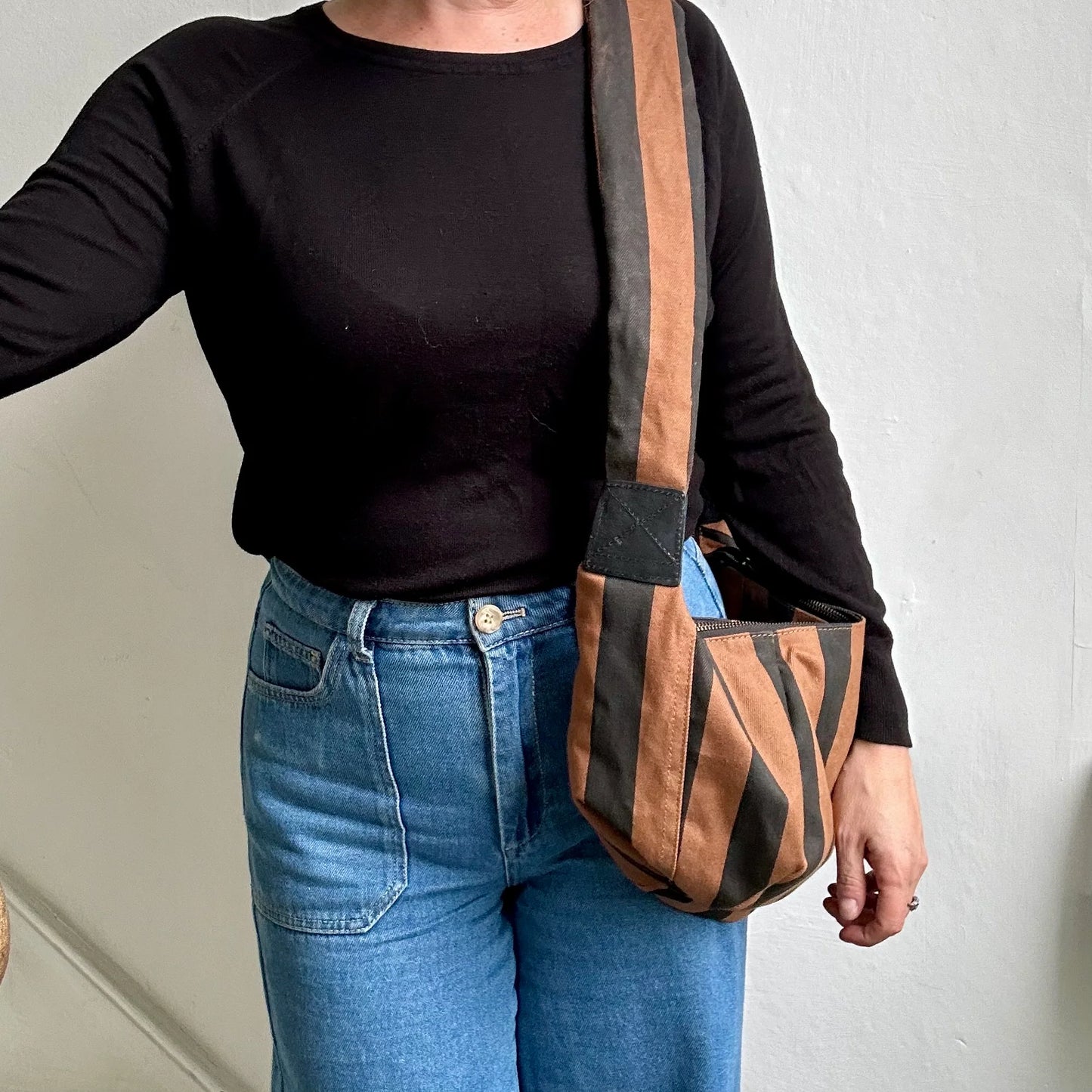 Brixton Small Stripe Bag
