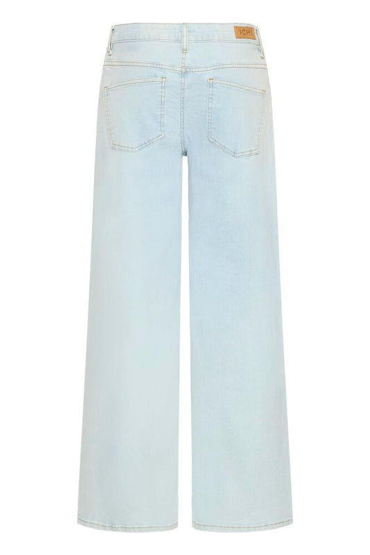 Twiggy Wide Jeans Bleach Blue - Rogue Boutique UK
