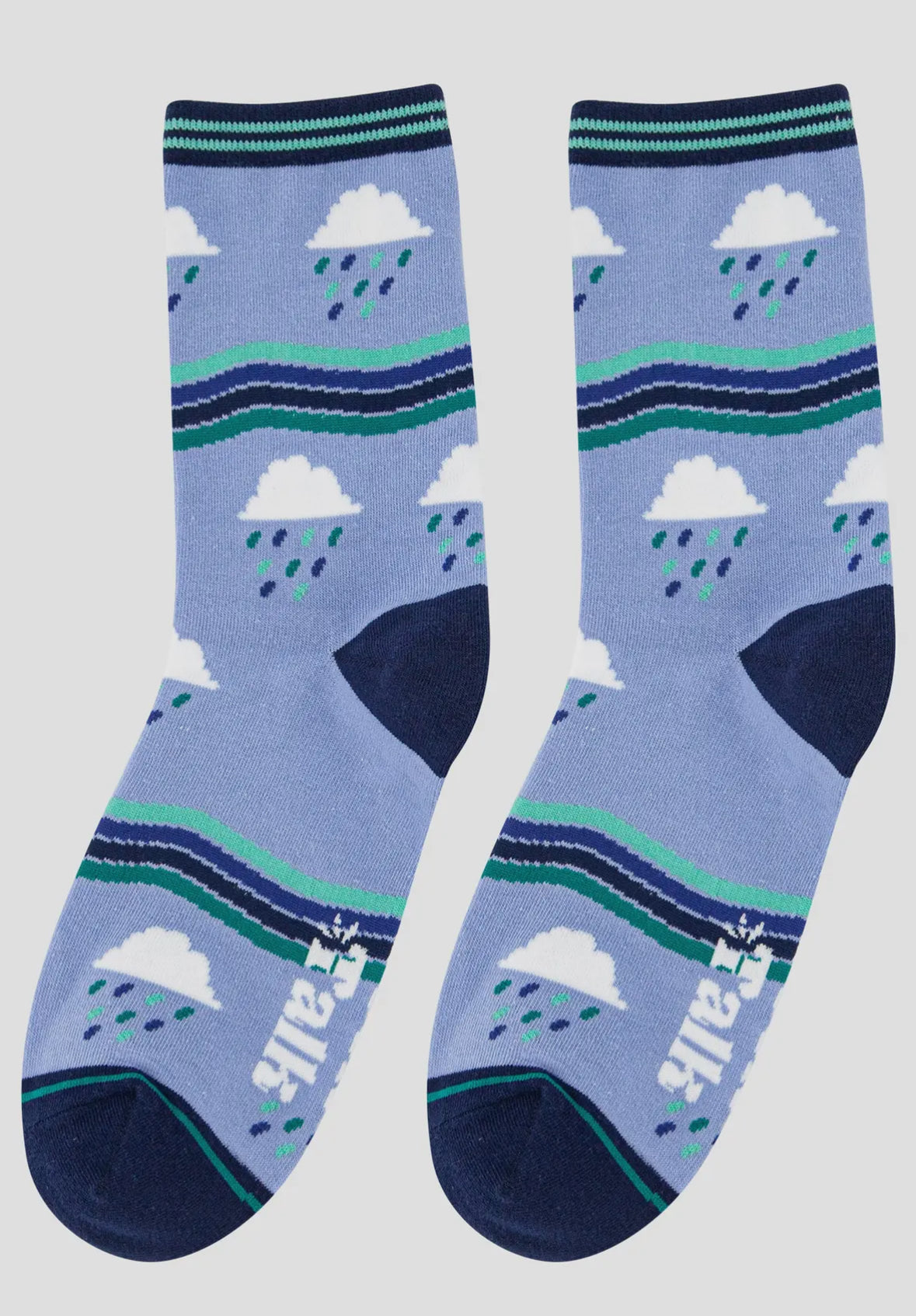 Rain Cloud Bamboo Socks