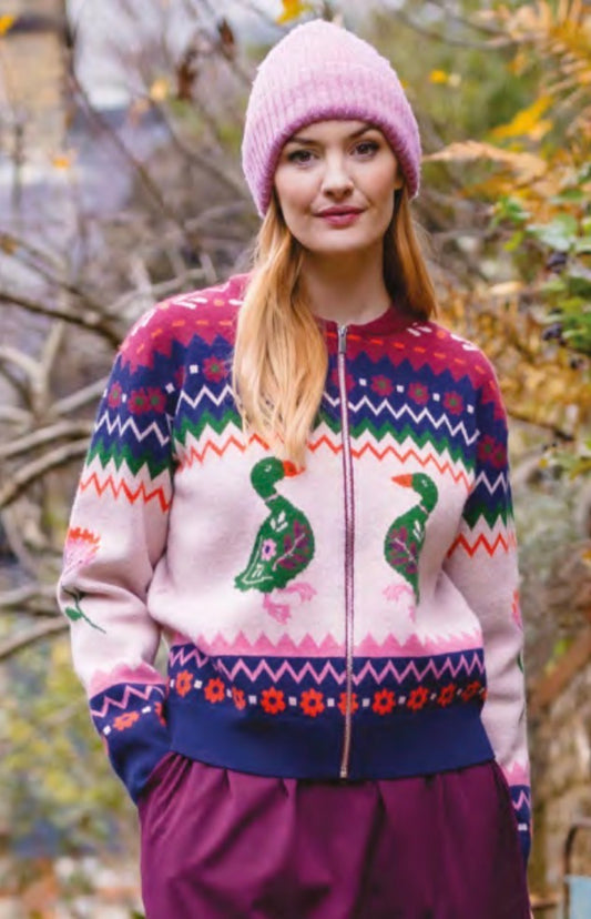 Solana Knitted Bomber